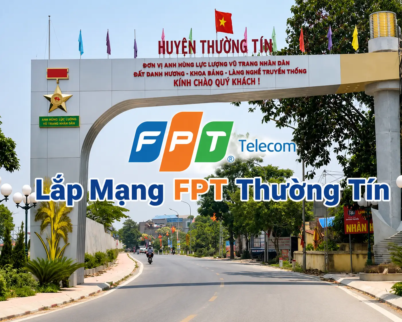 Lắp mạng FPT Thường Tín Hà Nội tốc độ cao, WiFi 6 miễn phí, đăng ký Internet FPT và truyền hình FPT tại huyện Thường Tín.