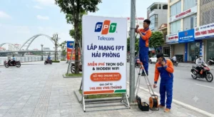 Lắp mạng FPT Hải Phòng tốc độ cao, WiFi 6 miễn phí, đăng ký Internet cáp quang và truyền hình FPT tại Hải Phòng.