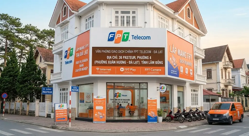 Tổng đài FPT Đà Lạt hỗ trợ đăng ký lắp mạng FPT, Internet cáp quang, truyền hình FPT và chăm sóc khách hàng tại Đà Lạt.