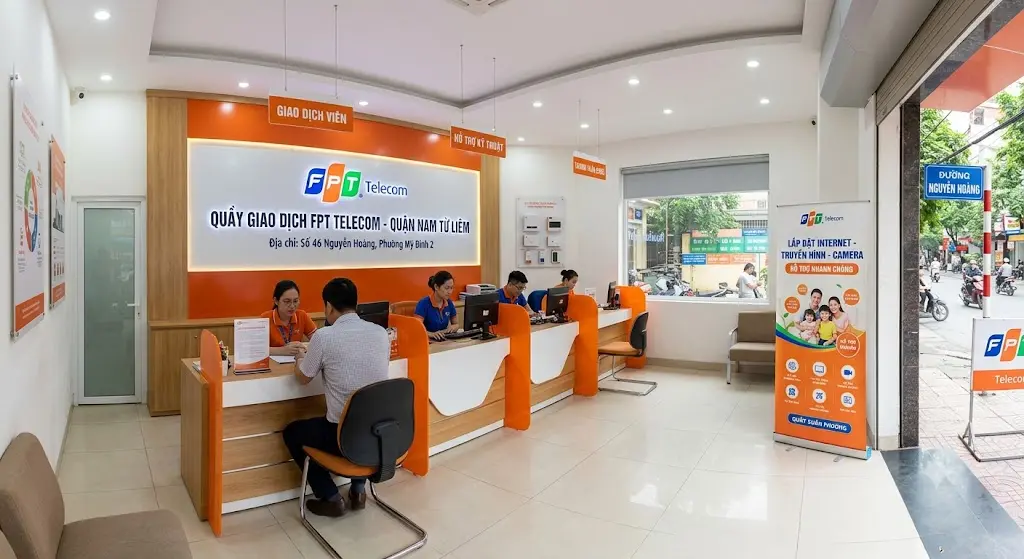 Lắp mạng FPT Xuân Phương Nam Từ Liêm Hà Nội tốc độ cao, WiFi 6 miễn phí, đăng ký Internet cáp quang và truyền hình FPT.