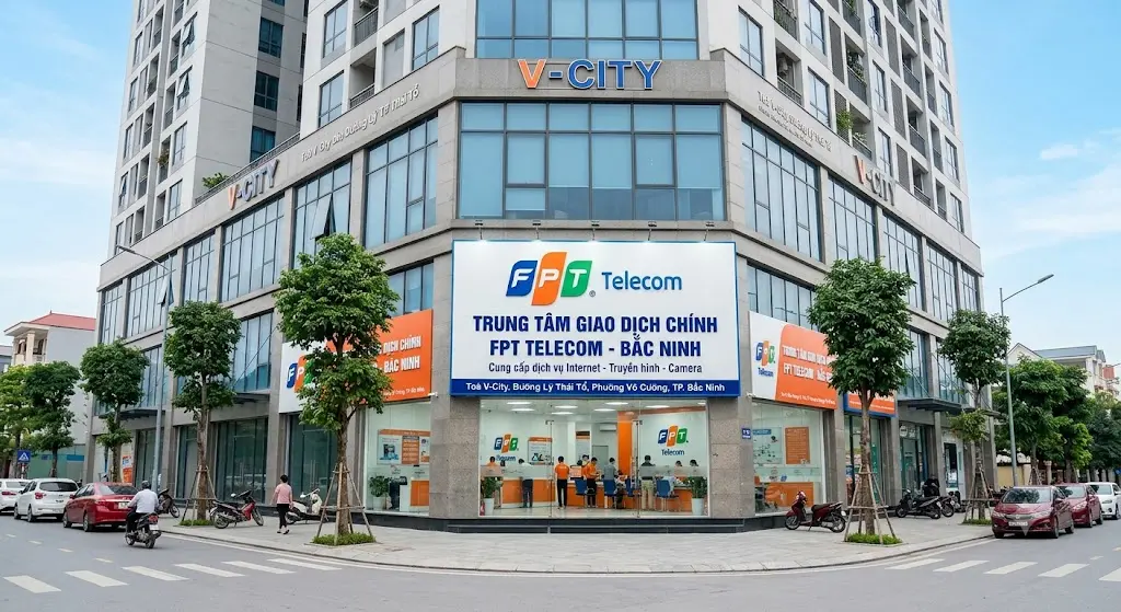 Lắp mạng FPT Bắc Ninh tốc độ cao, WiFi 6 miễn phí, đăng ký Internet cáp quang và truyền hình FPT tại Bắc Ninh.